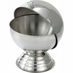 Deals 🔔 Winco SBR-30 Sugar Bowl with Roll Top, 20 oz., 6"D, Stainless Steel - Pkg Qty 12 🔥