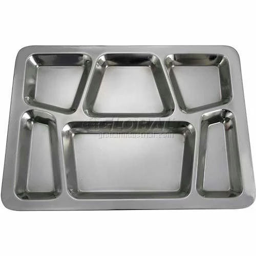 Cheapest ๐งจ Winco SMT-2 - 6 Compartment Mess Tray, 15-1/2"L, 11-1/2"W, Stainless Steel, Rectangular, Style B - Pkg Qty 24 ๐ 1 Cheapest ๐งจ Winco SMT-2 - 6 Compartment Mess Tray, 15-1/2"L, 11-1/2"W, Stainless Steel, Rectangular, Style B - Pkg Qty 24 ๐