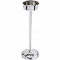 Best deal 🧨 Winco WB-29S Pipe Style Wine Bucket Stand for WB-4 and WB-4HV, 28-1/2"H, Stainless Steel 🛒