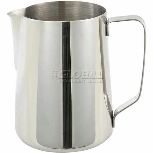 Outlet ✔️ Winco WP-50 Pitcher, 50 oz, 6-1/4", Stainless Steel - Pkg Qty 3 ✨ 1 Outlet ✔️ Winco WP-50 Pitcher, 50 oz, 6-1/4", Stainless Steel - Pkg Qty 3 ✨