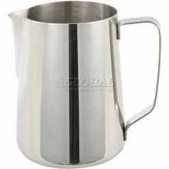 Coupon 🔥 Winco WP-66 Pitcher, 66 oz, 7"H, Stainless Steel - Pkg Qty 3 ⭐
