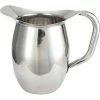 Hot Sale 🎁 Winco WPB-2 Deluxe Bell Pitcher, 2 Qt, Stainless Steel - Pkg Qty 3 🌟