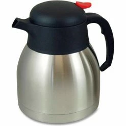 Wholesale 😉 Genuine Joe GJO11955 - Carafe, Double Wall, Vacuum, Everyday, 1.0L, Stainless Steel ⭐