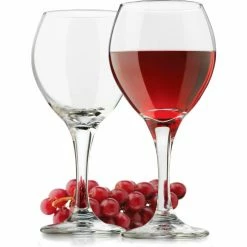 Budget 👍 Libbey Glass 3014 - Wine Glass Perception Clear Red 13.5 Oz., 24 Pack ⌛