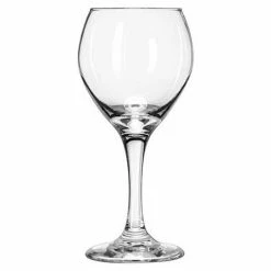 Brand new 🌟 Libbey Glass 3056 - Wine Glass Perception Clear Red 10 Oz., 24 Pack ✔️
