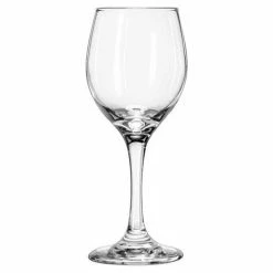 Outlet 🧨 Libbey Glass 3065 - Wine Glass 8 Oz., Perception Clear White, 24 Pack 😀