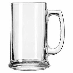 Best Sale 🛒 Libbey Glass 5011 - Glass Mug Blue Ribbon 15 Oz., Clear, 12 Pack 🔔