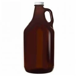 Cheap 🥰 Libbey Glass 70217 - Amber Growler With Lid 64 Oz., 6 Pack ✔️