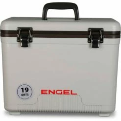 New 🔔 Engel® UC19, Cooler/Dry Box, 19 Qt., White, Polypropylene ⭐