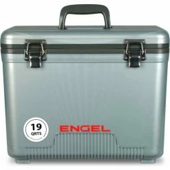 Flash Sale ⭐ Engel&#174: UC19S Cooler/Dry Box 19 Qt., Silver, Polypropylene 🛒