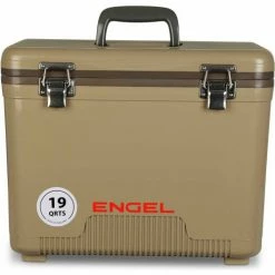 Brand new 😉 Engel&#174: UC19T Cooler/Dry Box 19 Qt., Tan, Polypropylene 🎉