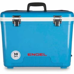 Best reviews of 🔥 Engel&#174: UC30B Cooler/Dry Box 30 Qt., Blue, Polypropylene 💯