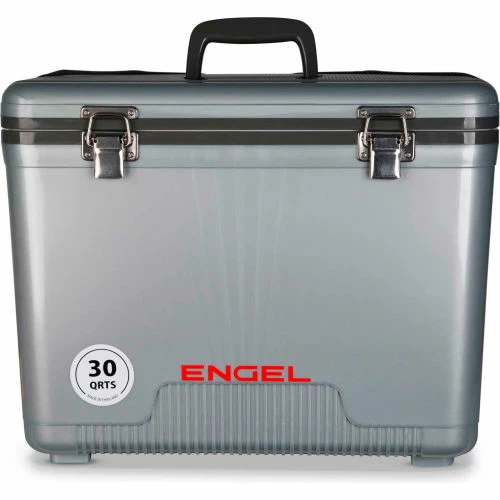 Promo ๐งจ Engel®: UC30S Cooler/Dry Box 30 Qt., Silver, Polypropylene ๐ 1 Promo ๐งจ Engel®: UC30S Cooler/Dry Box 30 Qt., Silver, Polypropylene ๐