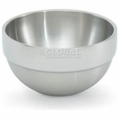 Budget ✔️ Vollrath® Stainless Steel Double Wall Bowl 10.1 Qt - Pkg Qty 2 😍