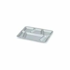 Wholesale 👏 Vollrath® 47252 - Six-Compartment Stainless Steel Tray - Pkg Qty 24 😀
