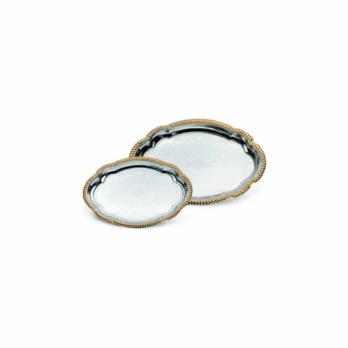 Hot Sale ๐ Vollrath® Odyssey™ Serving Tray - Large Oval Tray With Gold Edge - Pkg Qty 12 ๐ 1 Hot Sale ๐ Vollrath® Odyssey™ Serving Tray - Large Oval Tray With Gold Edge - Pkg Qty 12 ๐
