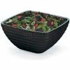 Deals 😉 Vollrath® Square Insulated Serving Bowls, 4763760, 8.2 Quart, Black Black - Pkg Qty 3 ✔️