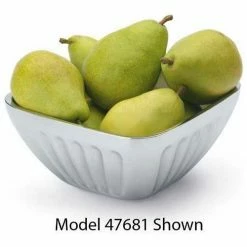 Best Sale 🎁 Vollrath® Fluted Double-Wall Insulated Serving Bowls, 47684, 8.2 Quart, Square - Pkg Qty 2 😀