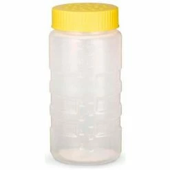 Outlet 😉 Vollrath® Traex Dripcut Dredges & Caps, 4961-1308, Large, Clear Dredge W/ Yellow Lid - Pkg Qty 12 🔥