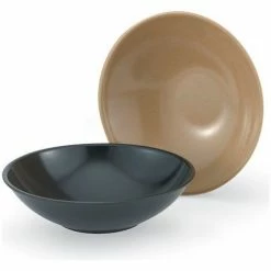 Best Sale 🔥 Vollrath® 52861 - Serving Bowl, Melamine, Black, 12 Oz. 5-3/4" Diameter - Pkg Qty 48 😉