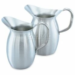 Outlet 🥰 Vollrath® Bell Shaped Pitcher 2-1/8 Qt - Satin Finished - Pkg Qty 4 🛒