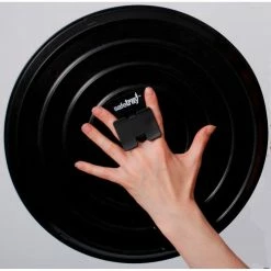 New ✔️ SafeTray, 16" Round Serving Tray, Black, Pack of 4 🔥 -Serveware & Tableware Sales Store safetray 3